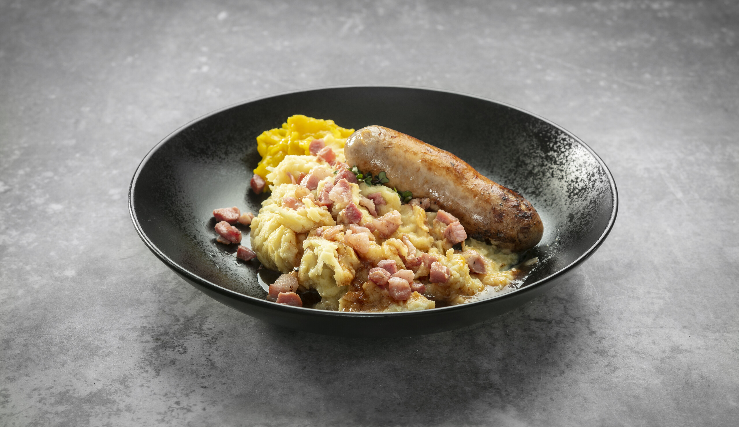 Zuurkoolstamppot met saucijs