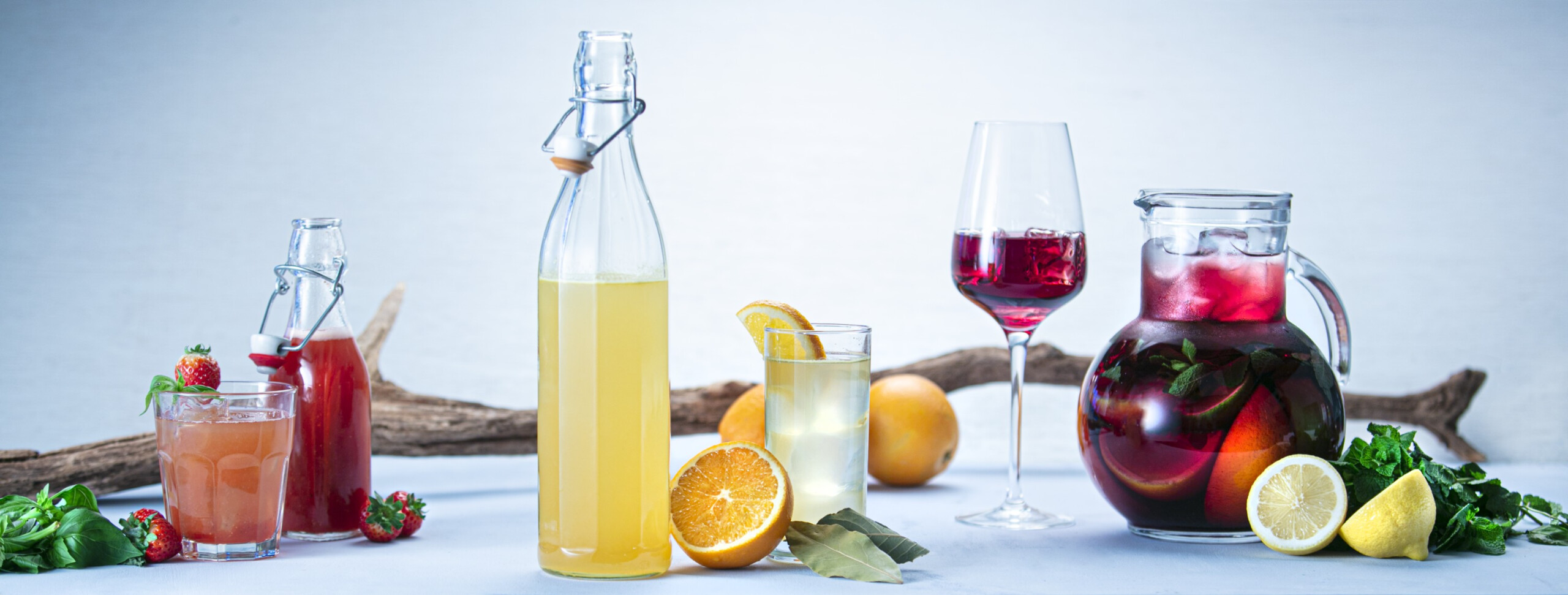 Huisgemaakte limonades